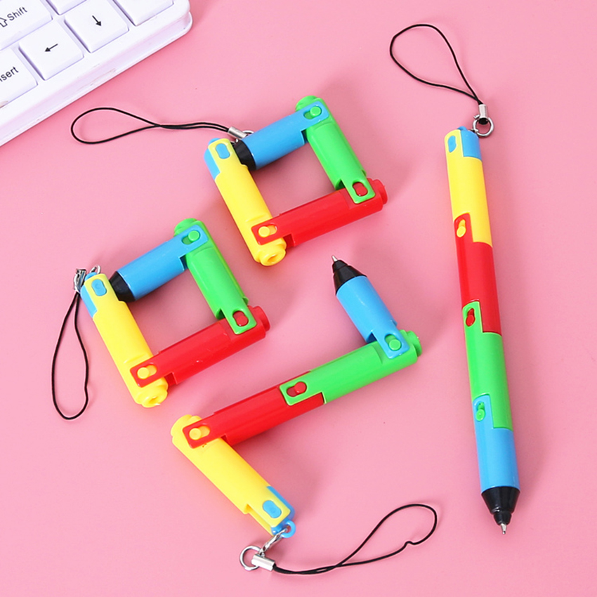Stationery And Office Supply Chain - 1 PC Creative Folding Ballpoint Pen,