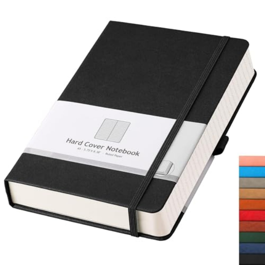 Journal Leather Hardcover - Thick Journal Lined Notebook - 320