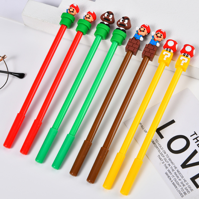 Ideal Stationery & Office Supply - Mario Character Ballpoint Pens - Fun