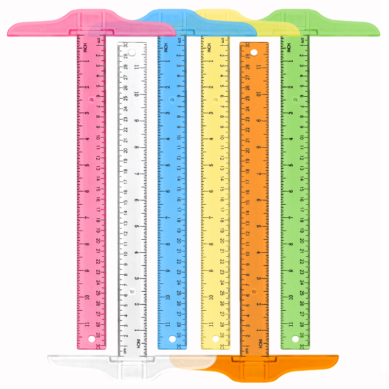 Office Stationery And Supply - 1Pc T-shaped Double Side Scale Ruler