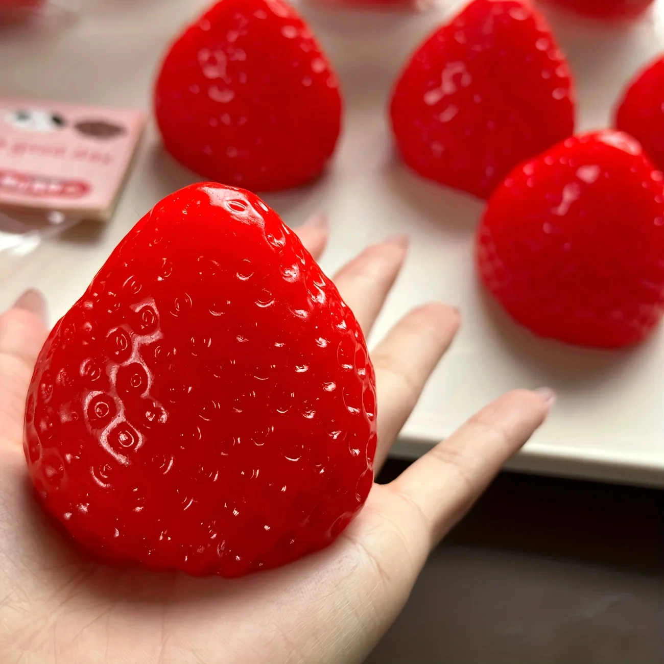 Stationery Office - Strawberry Taba Squishy Fidget Toy -