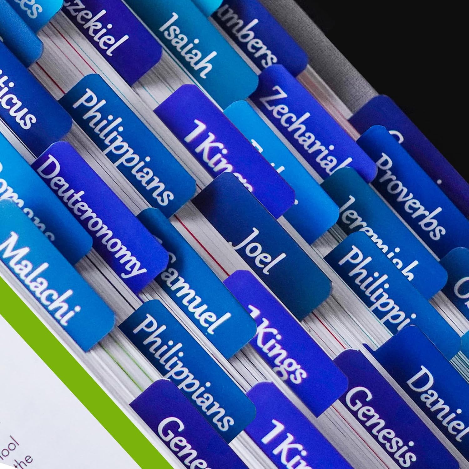 Index Tab Divider - Bible Tabs for Women and Men