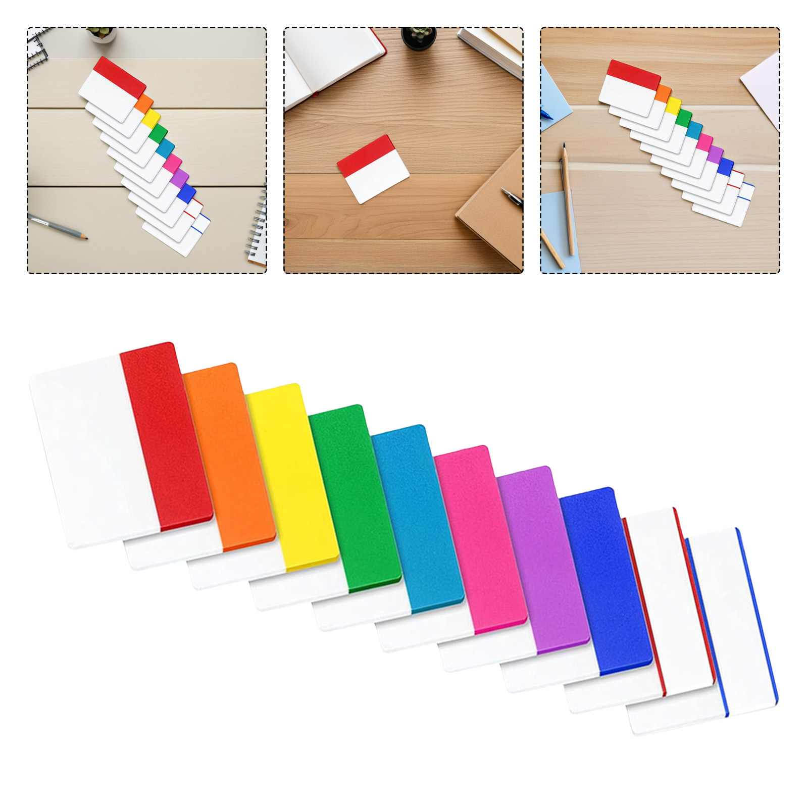 10 Semi Transparent Waterproof - Index Tab Divider recension och pris
