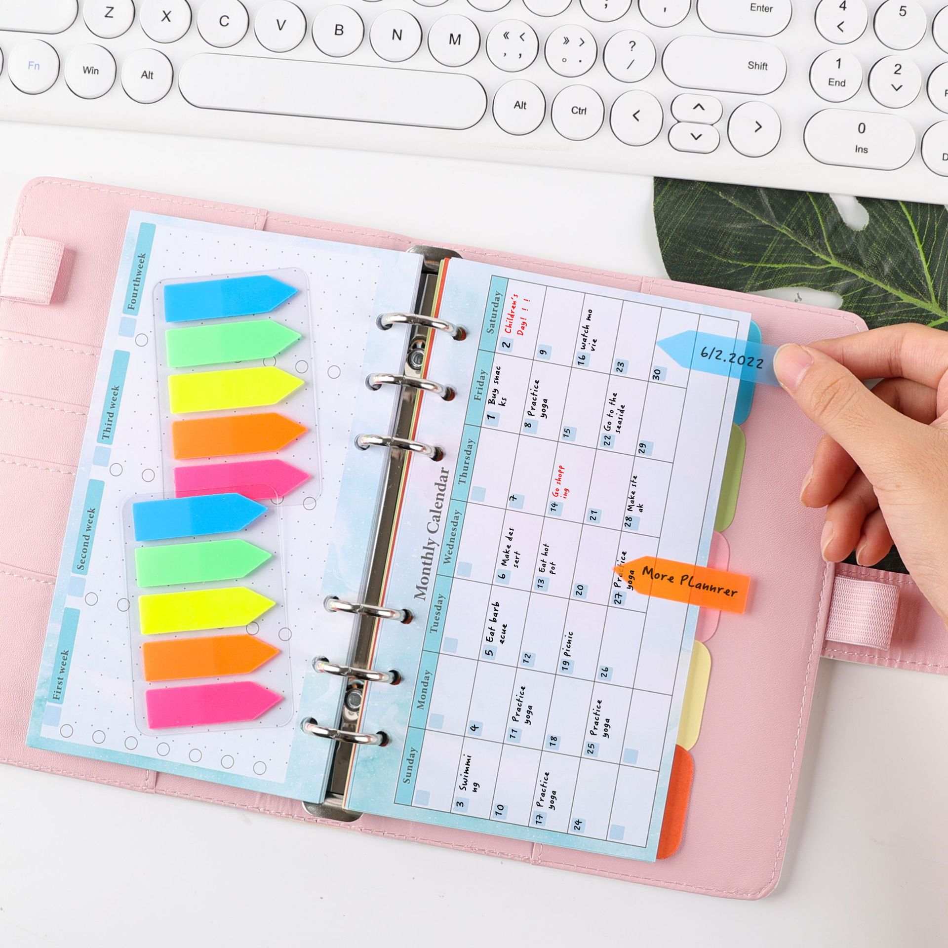 2026 NEW A6 Loose Leaf Noteboo - Planner Weekly Budget recension och pris