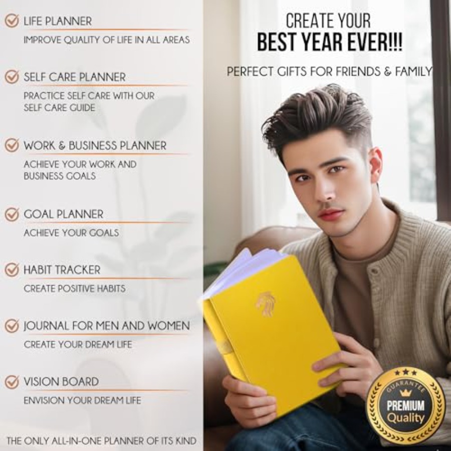 Life Planner - Undated Daily W - Planner Weekly Budget recension och pris