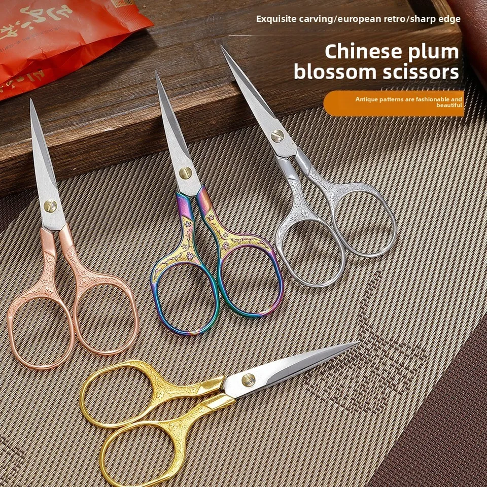 1/50PCS Embroidery Scissors Se - Scissors Stainless Craft recension och pris