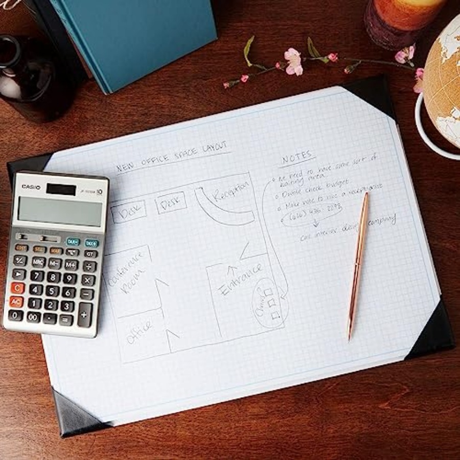 Desk Blotter Graph Paper Pad - - Graph Paper Pad recension och pris