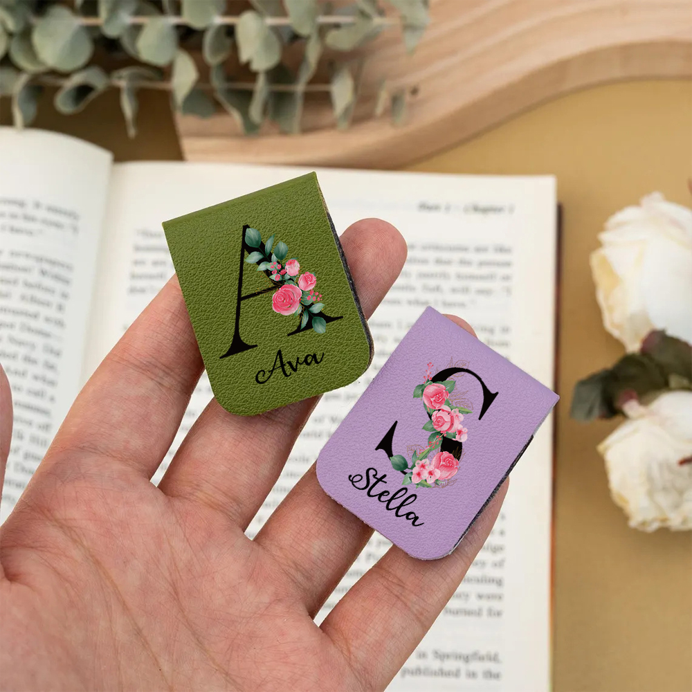 1PC Colorful rose 26 style let - Bookmark Magnetic Clip recension och pris