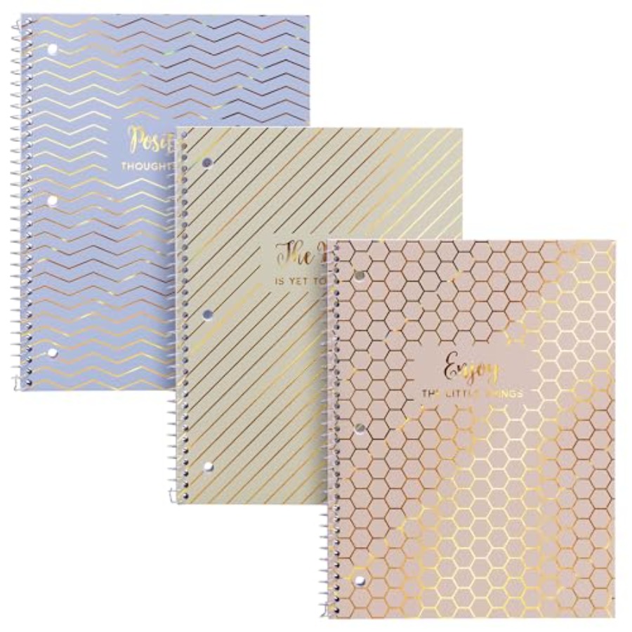 Single Subject Spiral Bound No - Paper Punch 3 Hole recension och pris