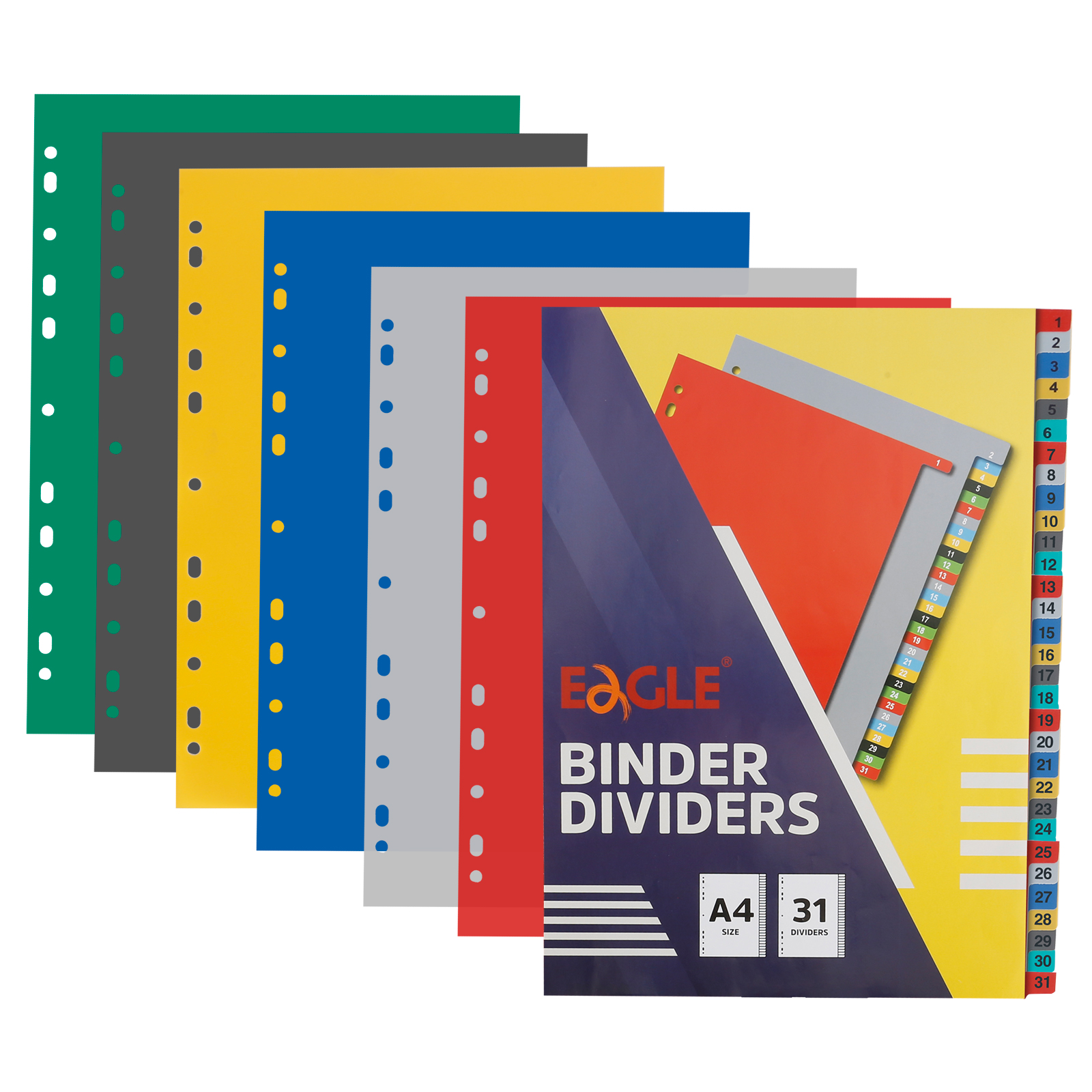 EAGLE A4 Binder Index Divider  - Index Tab Divider recension och pris