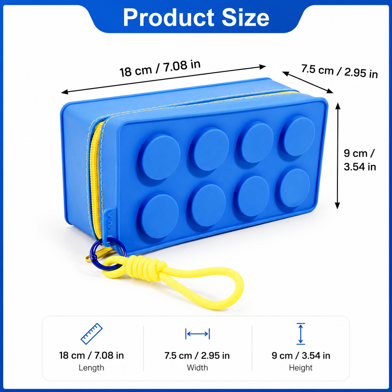 Cute Colorful Building Brick P - Ideal Stationery & Office Supply recension och pris