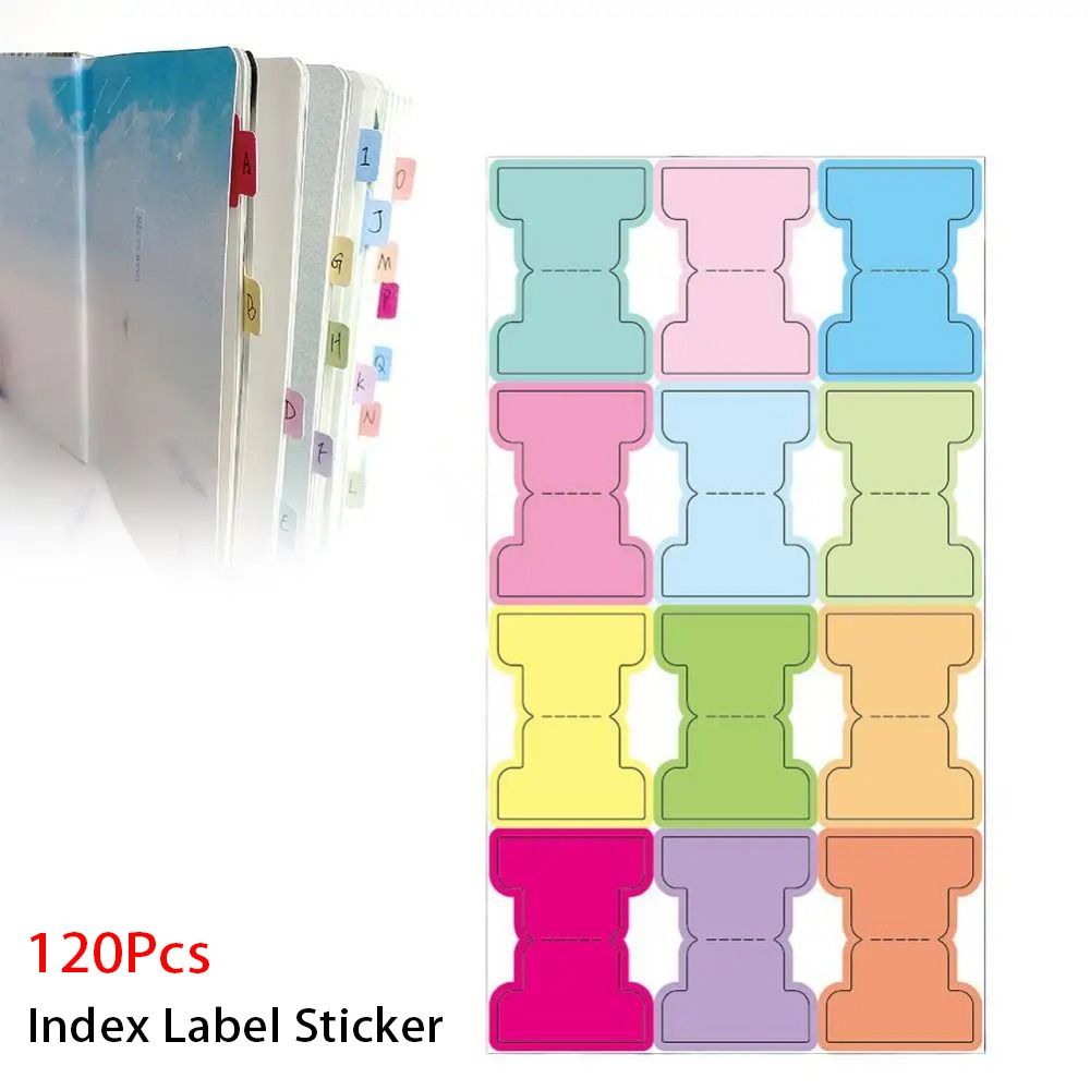 60/120Pcs Index Label Sticker  - Index Tab Divider recension och pris