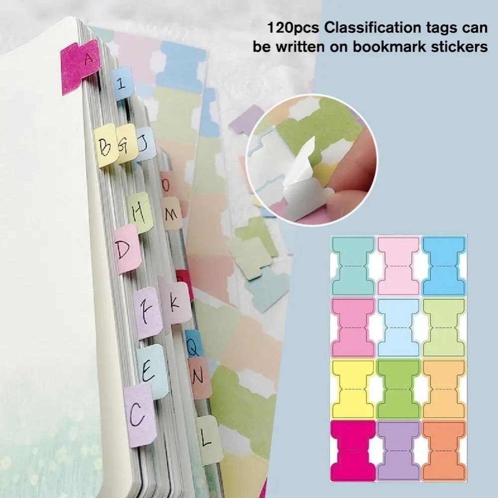 60/120Pcs Index Label Sticker  - Index Tab Divider recension och pris