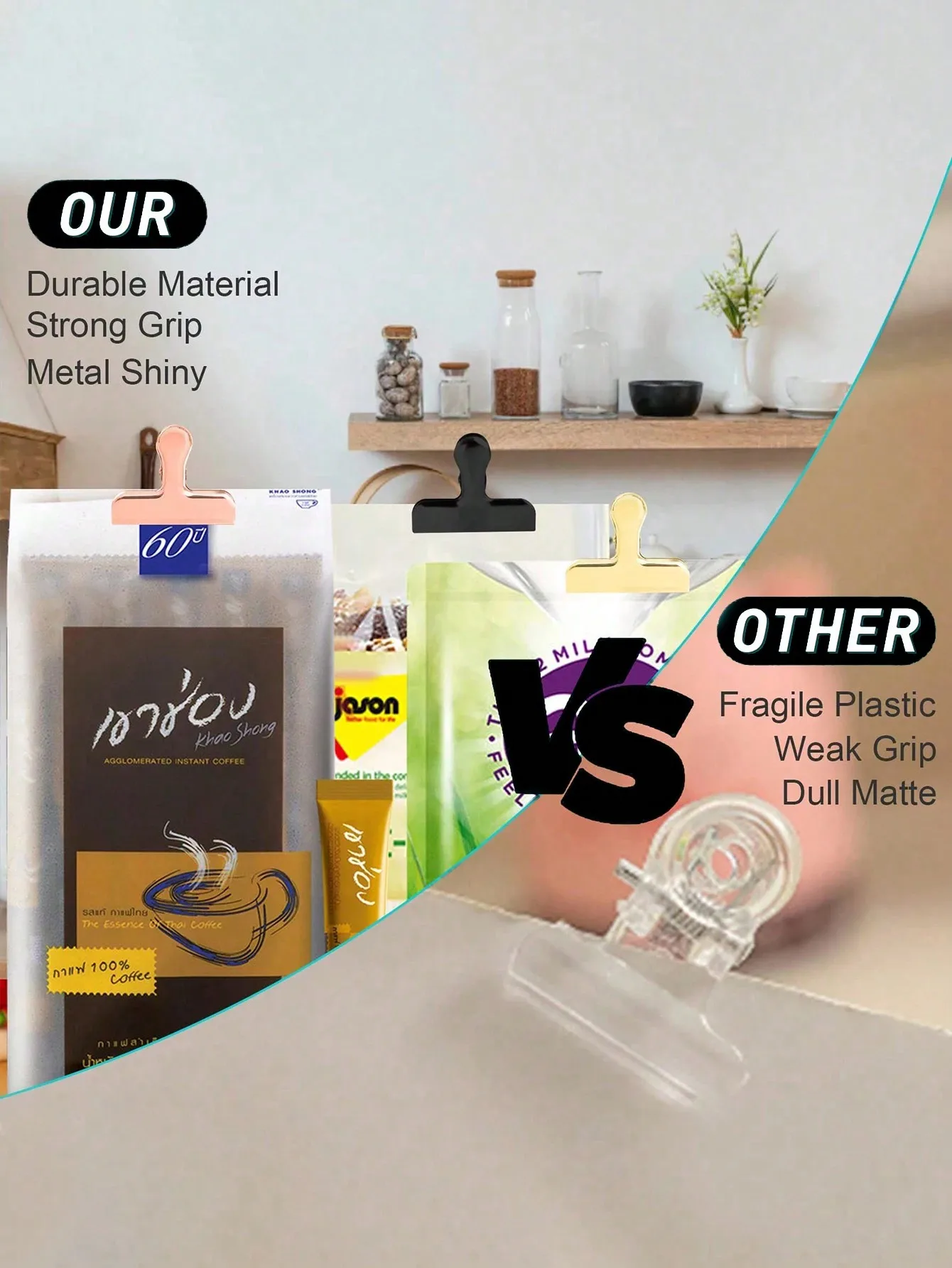 1pc Snack Sealing Tool Clip Bi - Ideal Stationery & Office Supply recension och pris