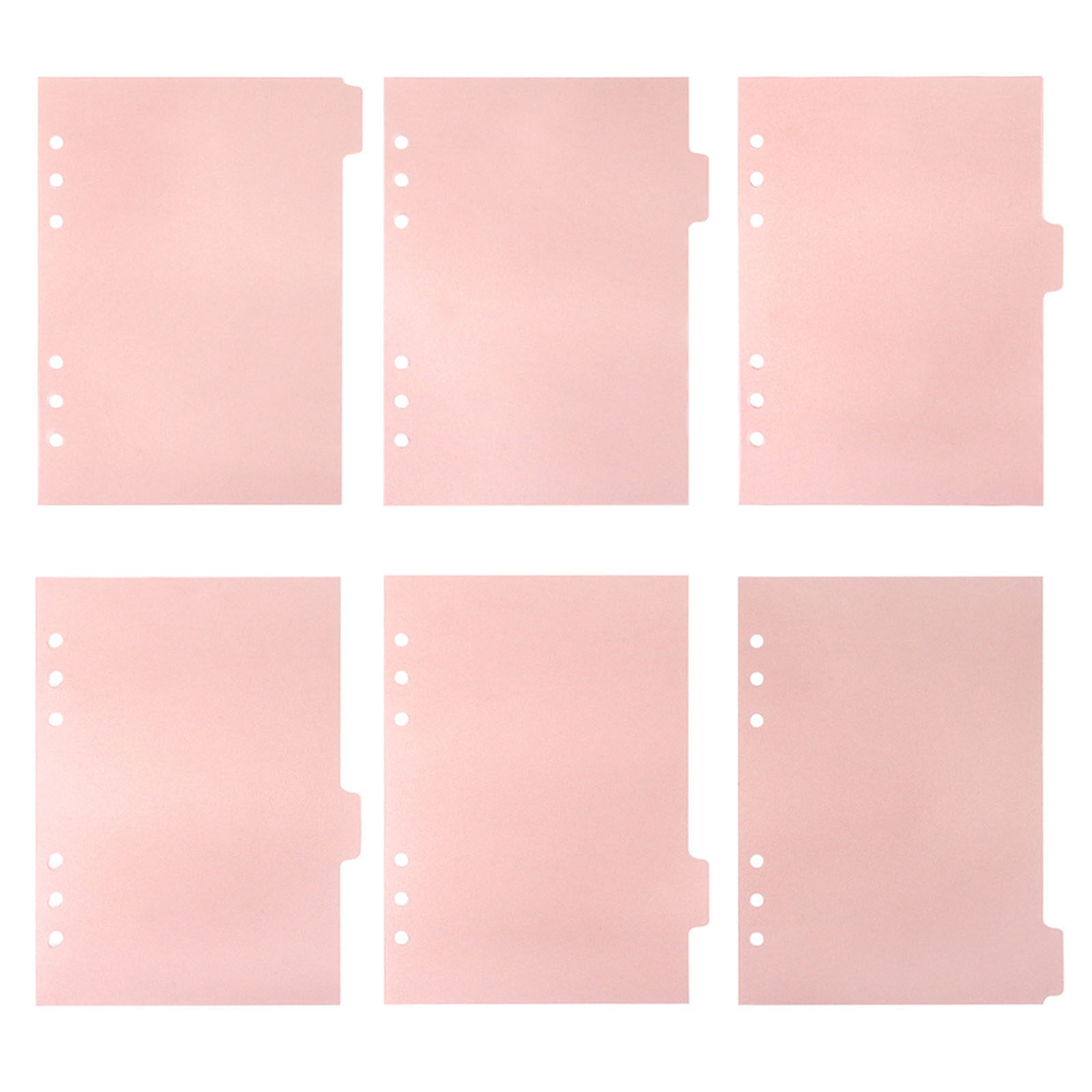 6Pcs Professional Tab Dividers - Index Tab Divider recension och pris