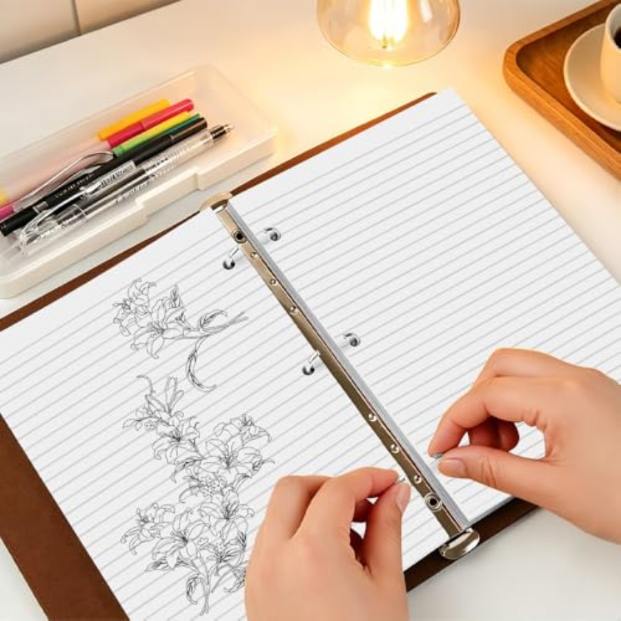 3 Pack Half Letter Lined Paper - Paper Punch 3 Hole recension och pris