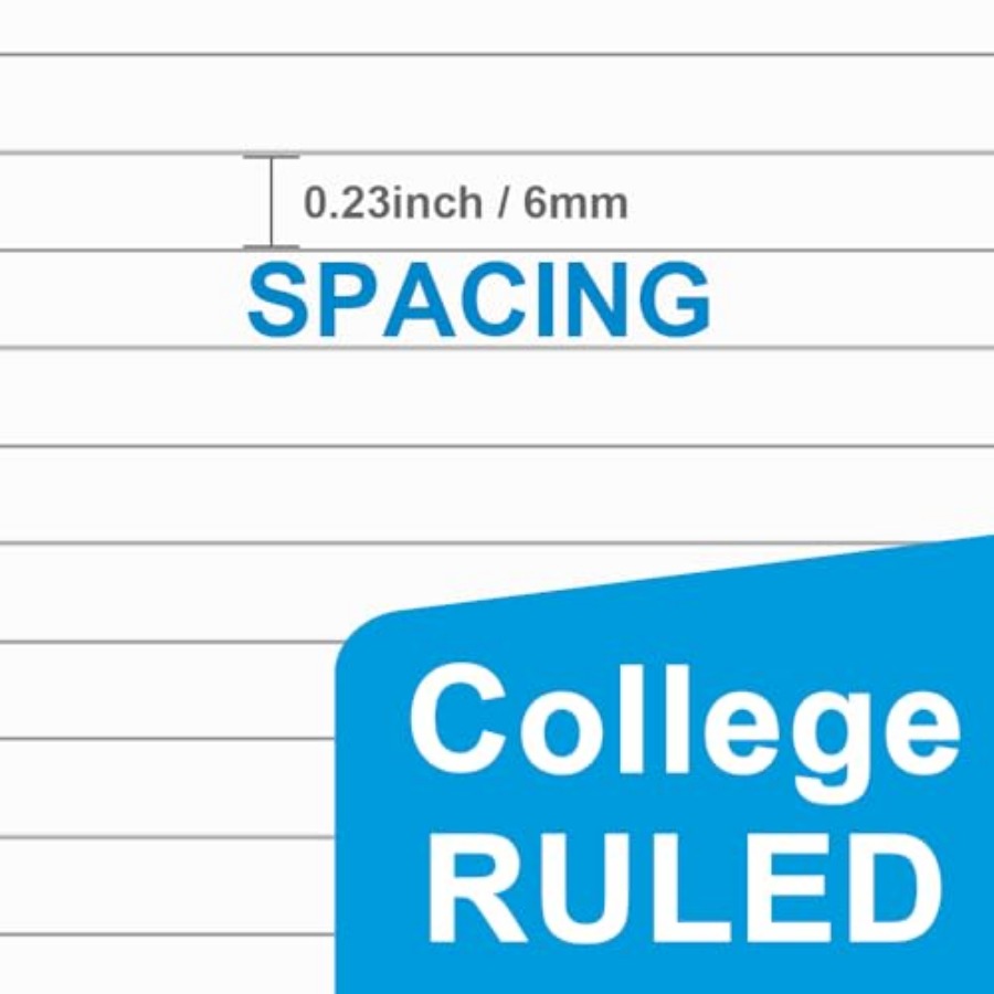 3 Pack Half Letter Lined Paper - Paper Punch 3 Hole recension och pris