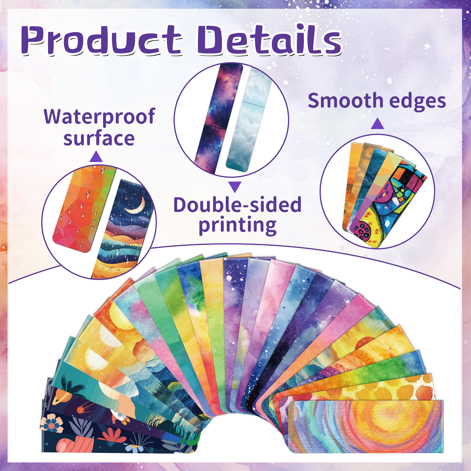 96pcs Colorful Magnetic Bookma - Bookmark Magnetic Clip recension och pris