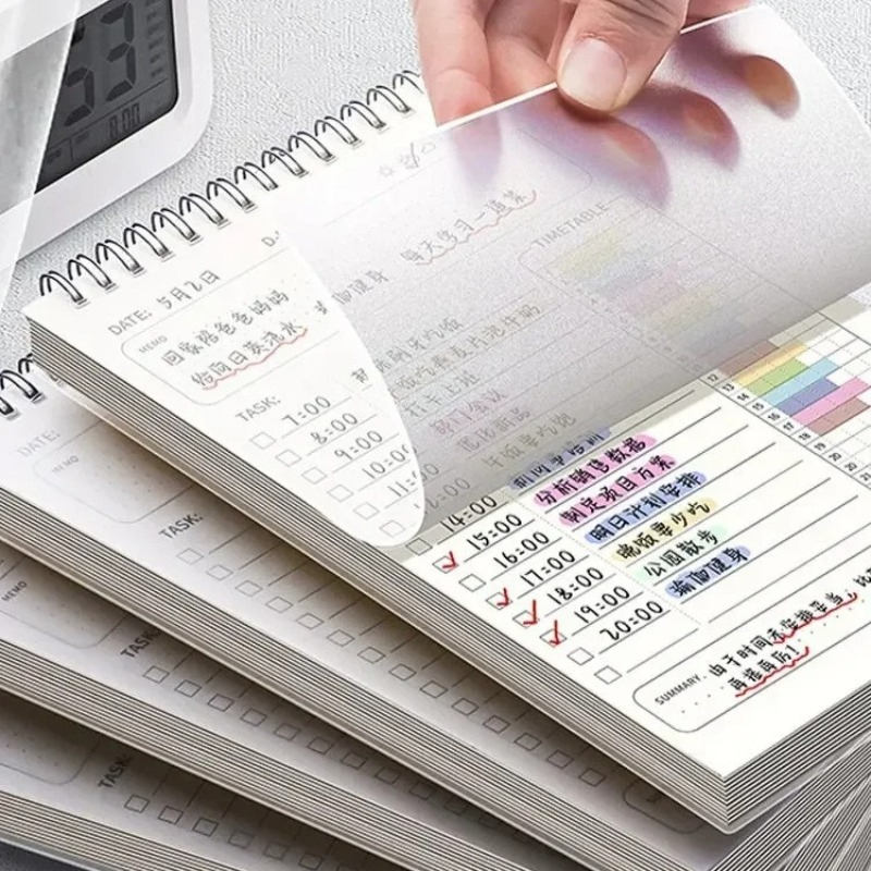 2PCS Planner Agenda Spiral A5  - Office Stationery Supply List recension och pris