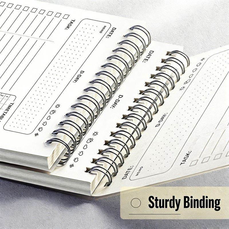2PCS Planner Agenda Spiral A5  - Office Stationery Supply List recension och pris