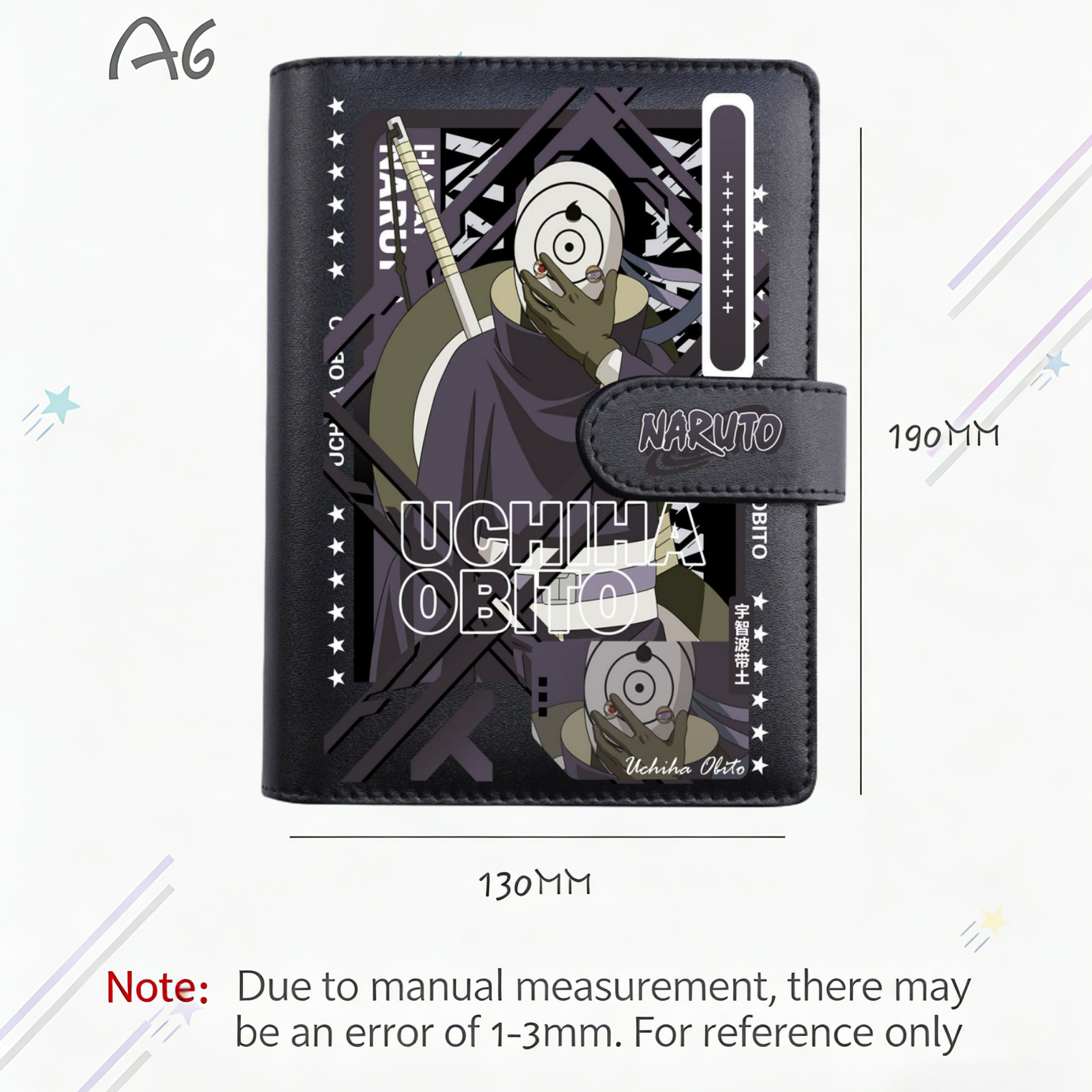 Naruto Notebook Kakashi Obito  - Office Supply Office Stationery Items recension och pris