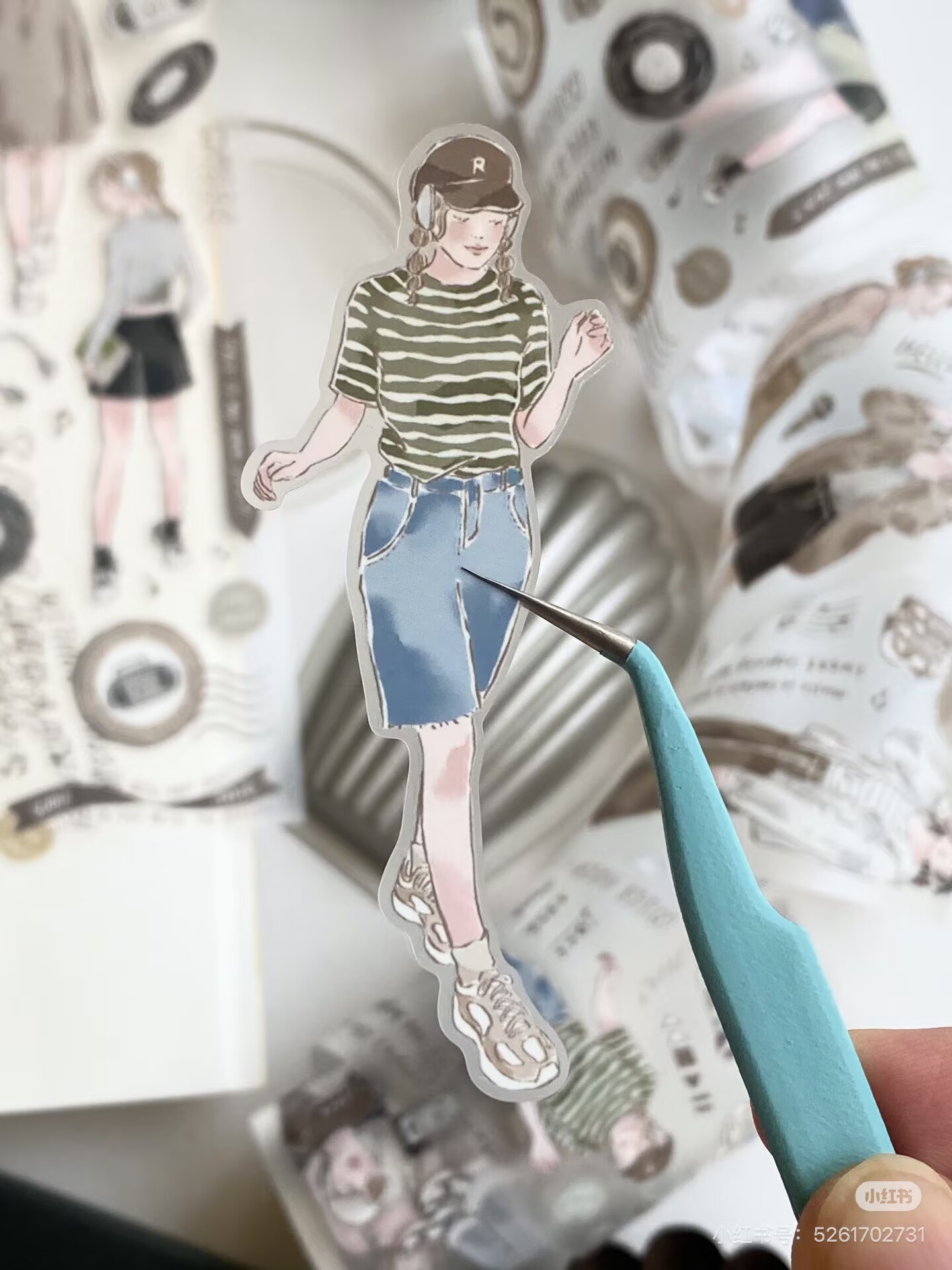 Cloud Nine Studio Vintage List - Washi Tape Set recension och pris