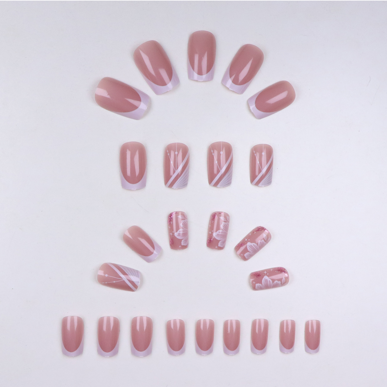 24pcs Upgrade Your Look With W - Glue Stick Pack recension och pris