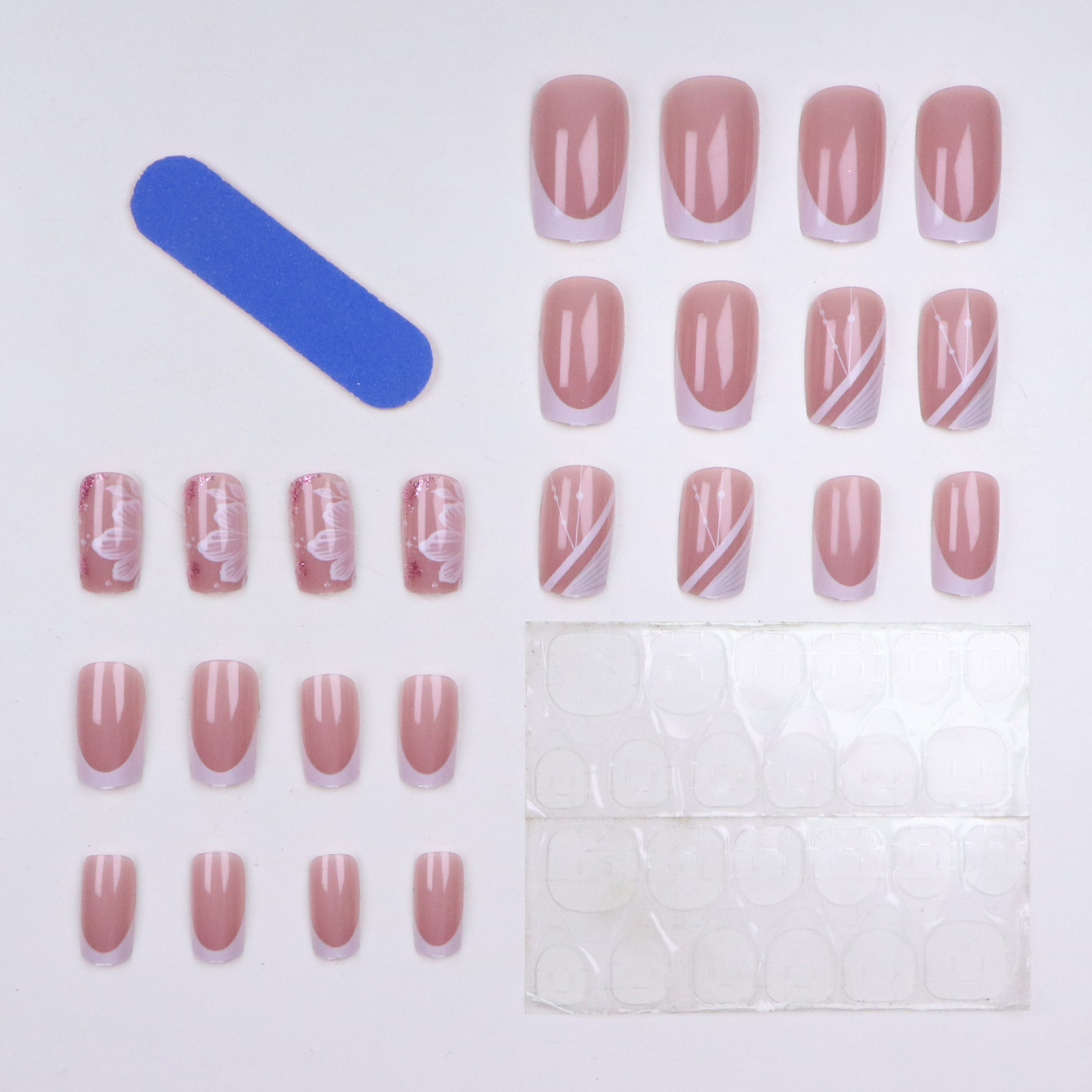 24pcs Upgrade Your Look With W - Glue Stick Pack recension och pris