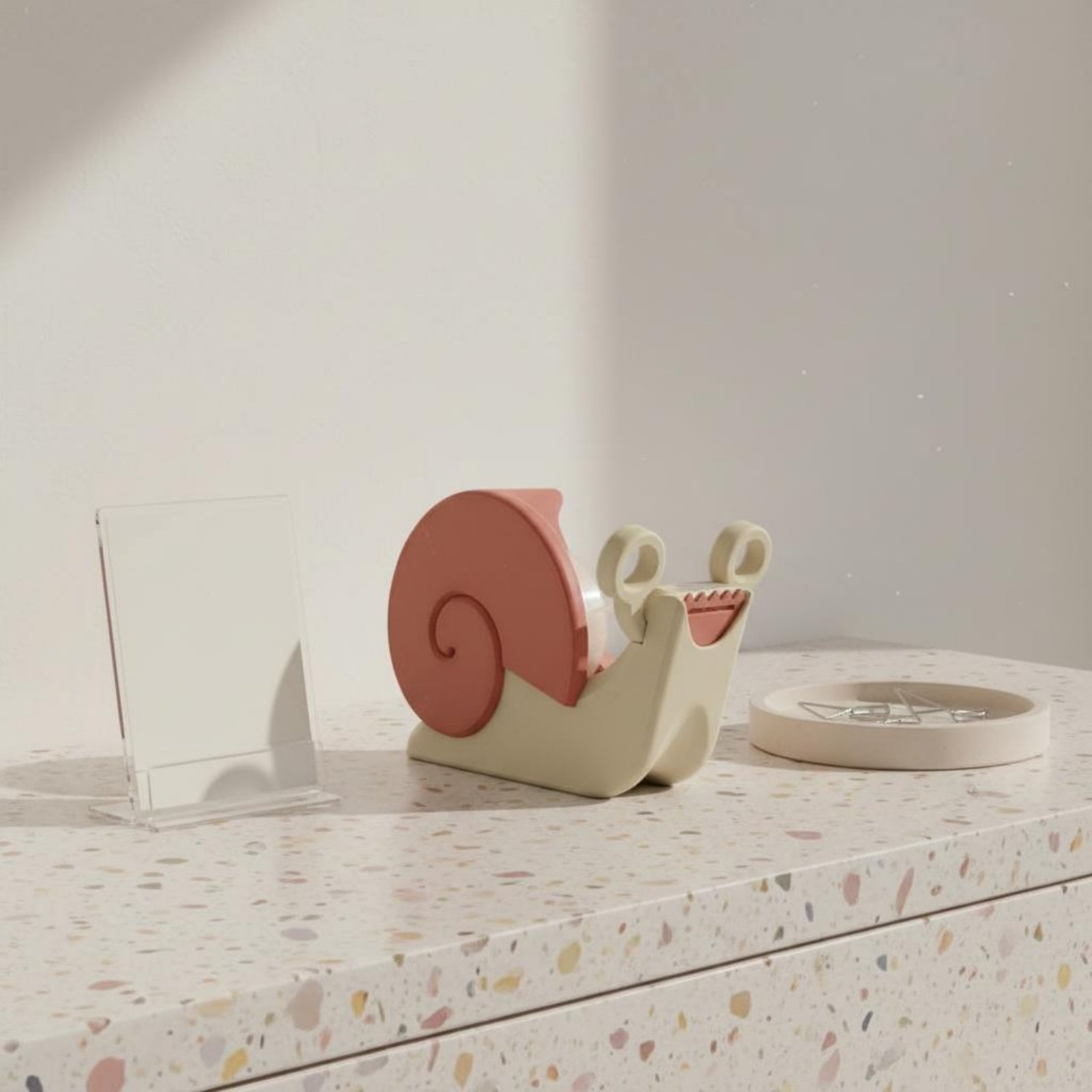 Snail-Shaped Tape Dispenser Pi - Office Stationery And Supply recension och pris