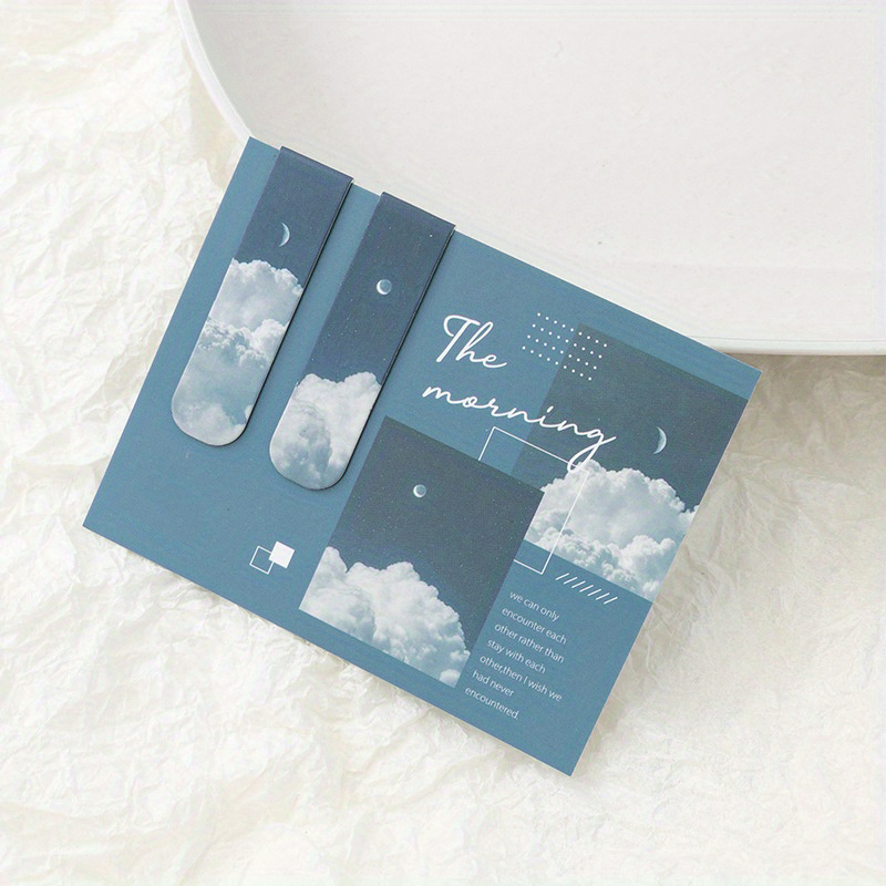 2pcs Landscape Themed Magnetic - Bookmark Magnetic Clip recension och pris