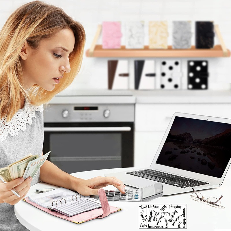 A6 Budget Binder with Cash Env - Planner Weekly Budget recension och pris