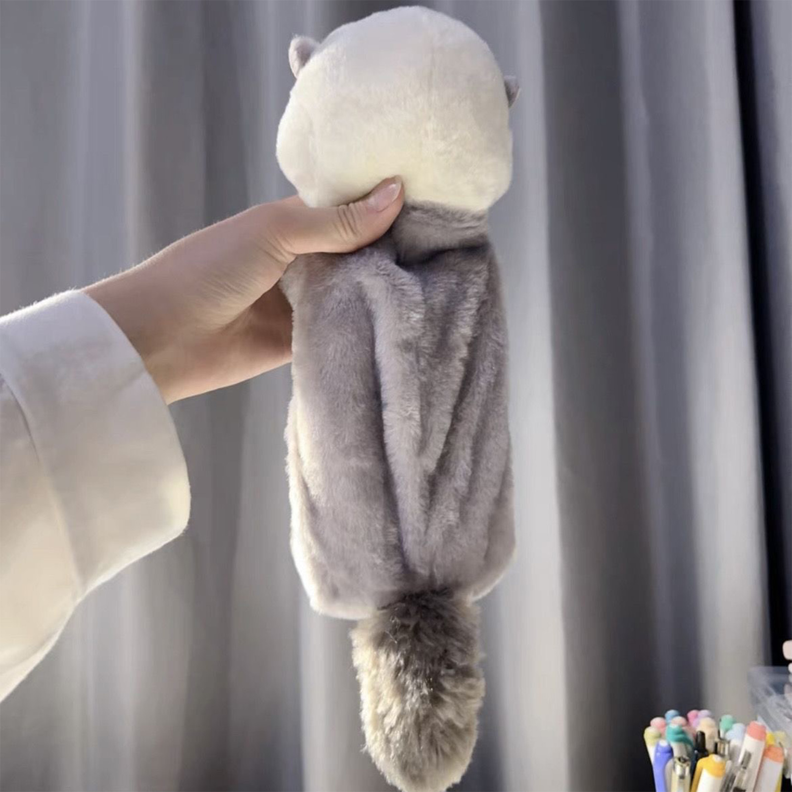 Creative Plush Toy Pencil Case - Stationery Office recension och pris