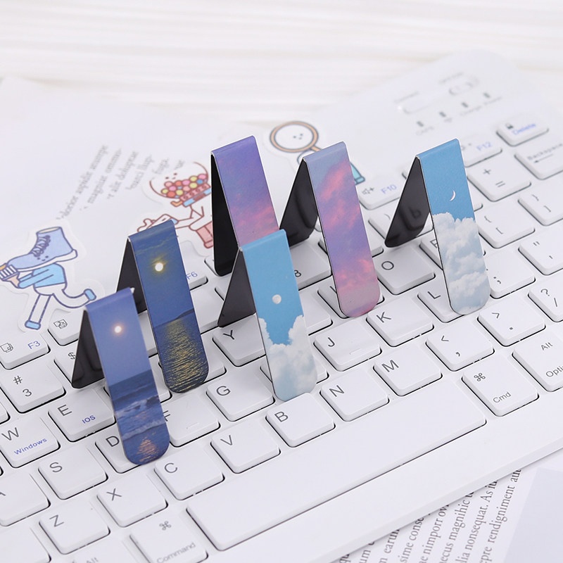 2pcs Fantasy Landscape Bookmar - Office Supply Office Stationery Items recension och pris