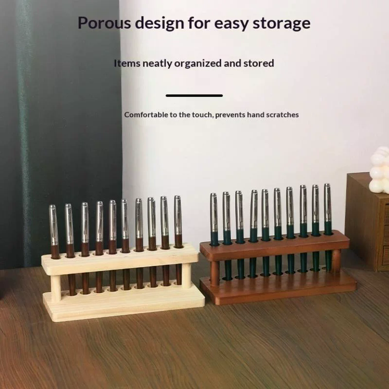 Walnut Wood Test Tube Rack Mul - Office Stationery And Supply recension och pris