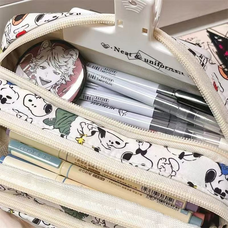 Cartoon Snoopys Series Drawstr - Pencil Case Large recension och pris