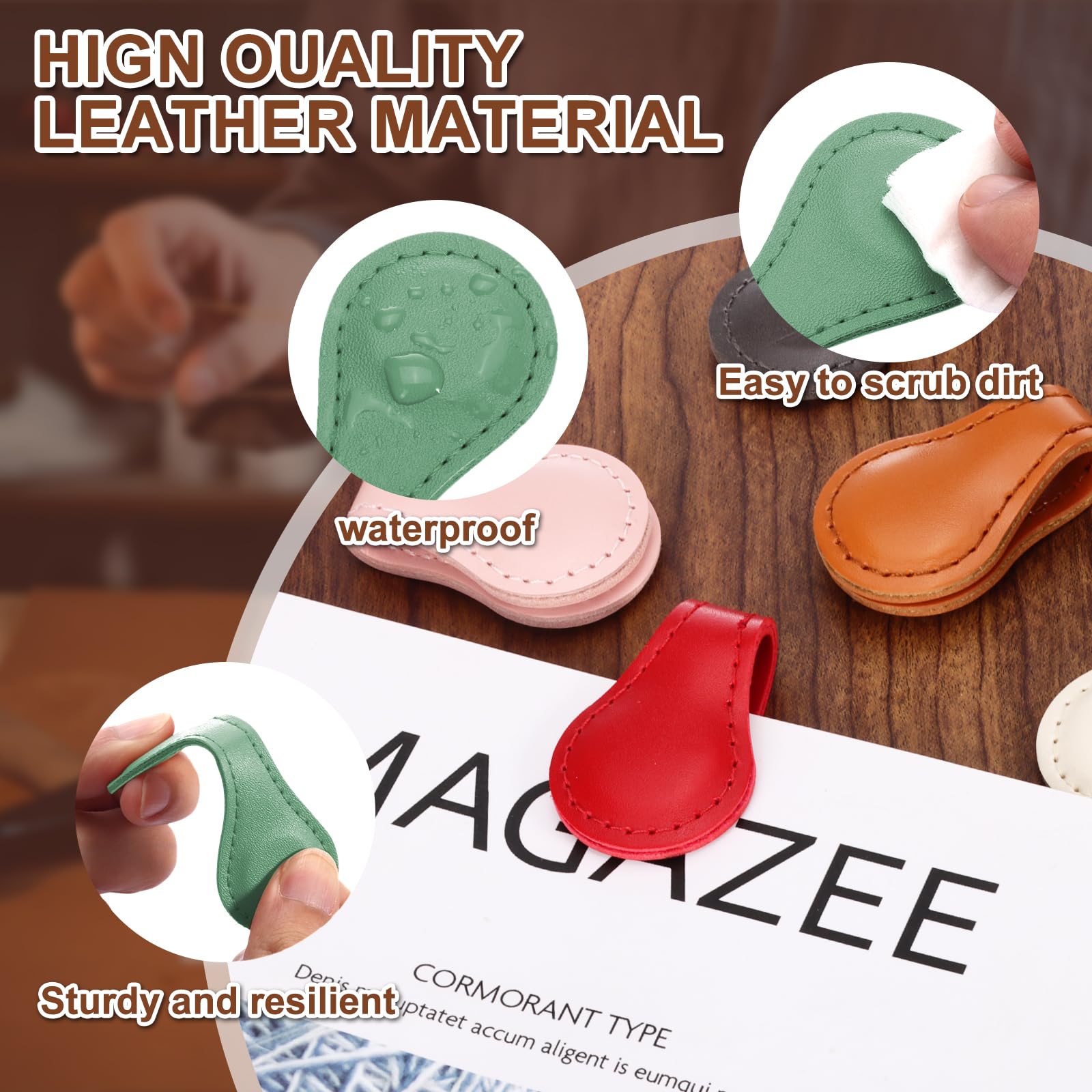 5pcs Magnetic Clip Sleeve Magn - Bookmark Magnetic Clip recension och pris