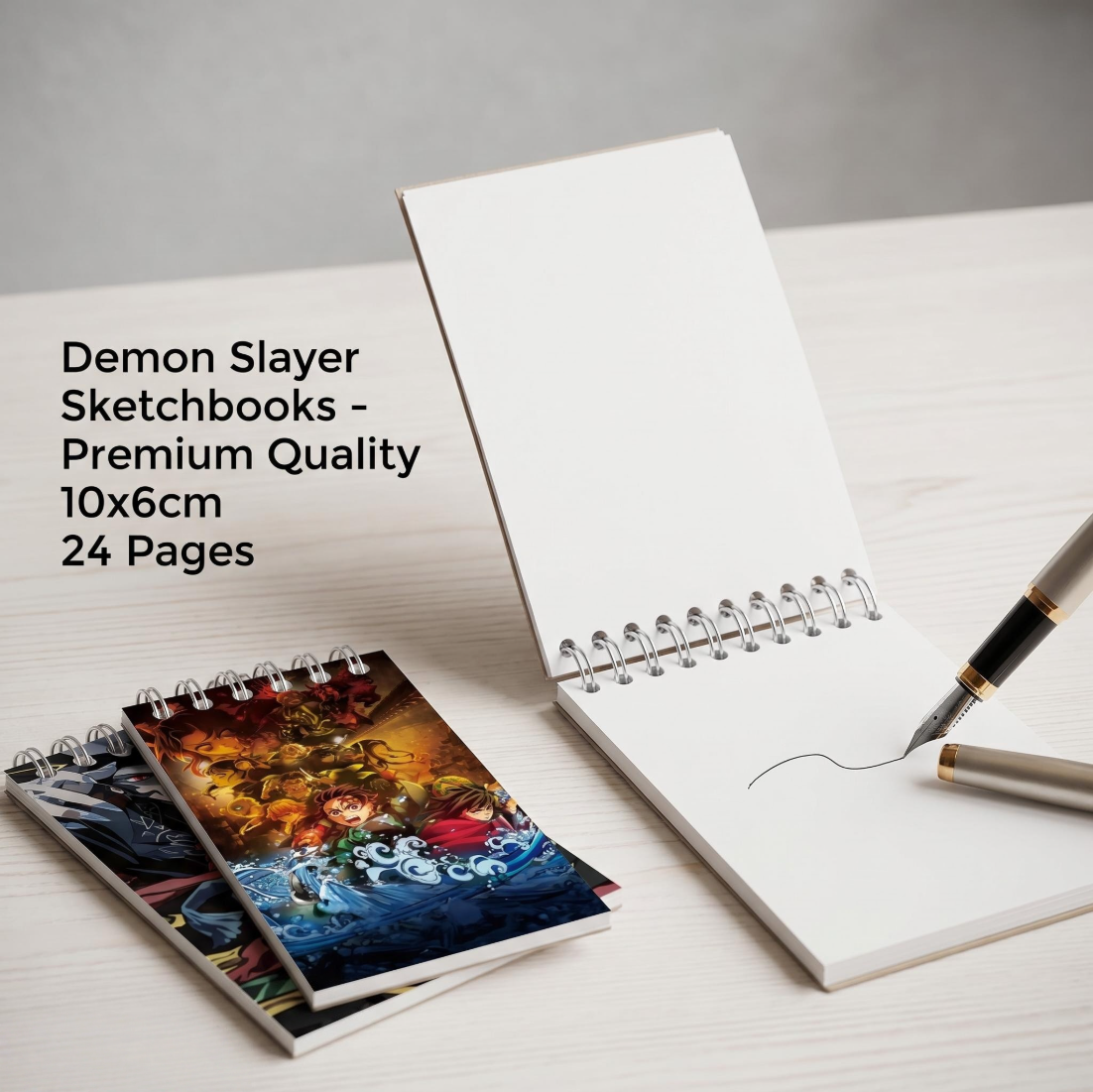 10PCS Demon Slayer Notepads. S - Office Stationery And Supply recension och pris