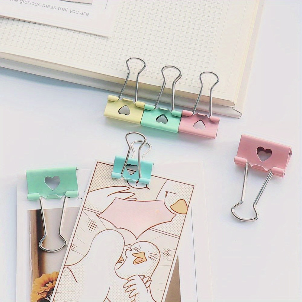 12 cute heart-shaped folder fo - Ideal Stationery & Office Supply recension och pris
