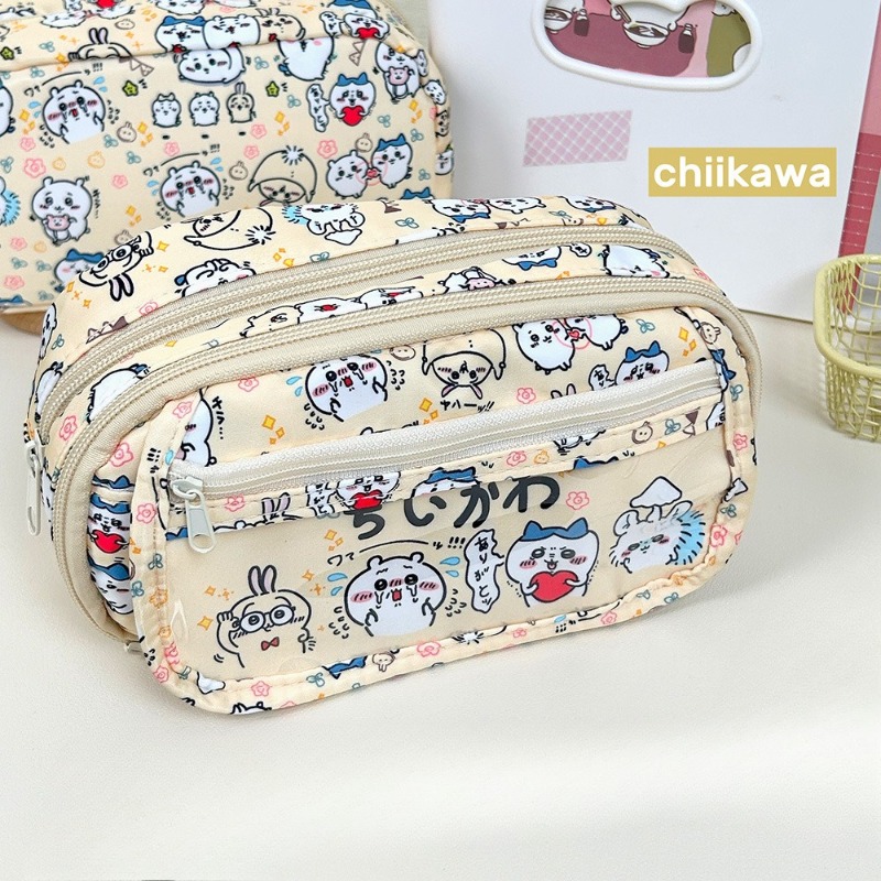 Chiikawa Cartoon Print Pencil  - Pencil Case Large recension och pris