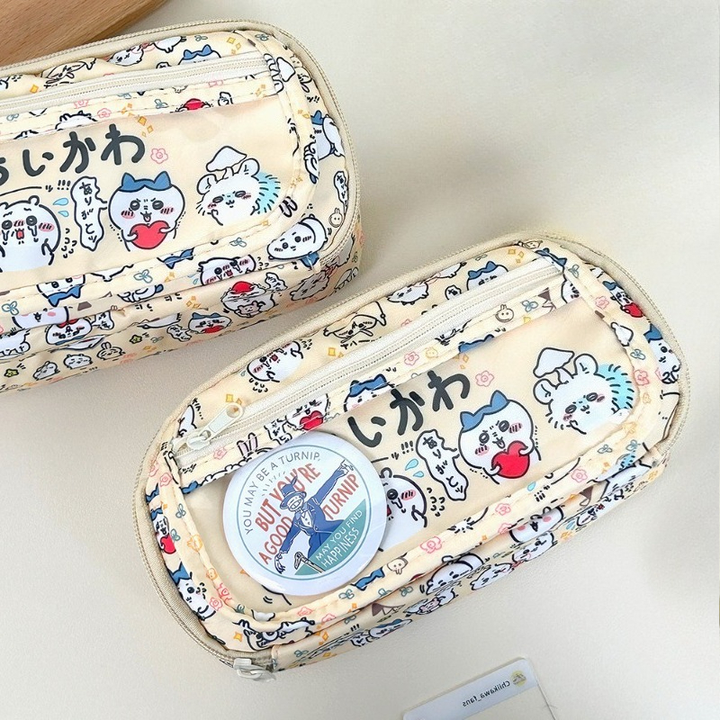 Chiikawa Cartoon Print Pencil  - Pencil Case Large recension och pris