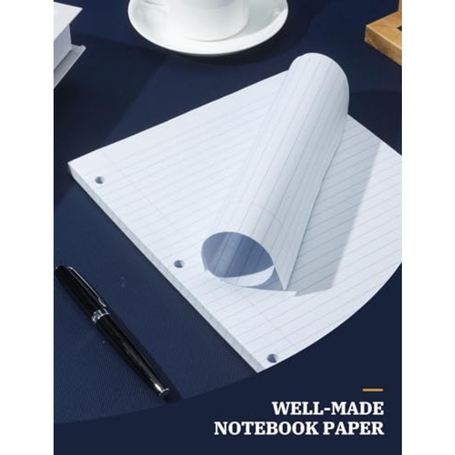 Loose Leaf Paper 8.5 x 11, Loo - Paper Punch 3 Hole recension och pris