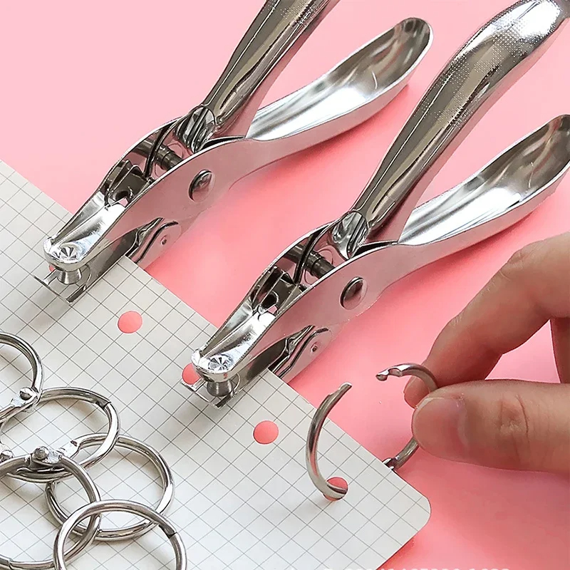 Metal 3/6mm Circular Hole Sing - Paper Punch 3 Hole recension och pris