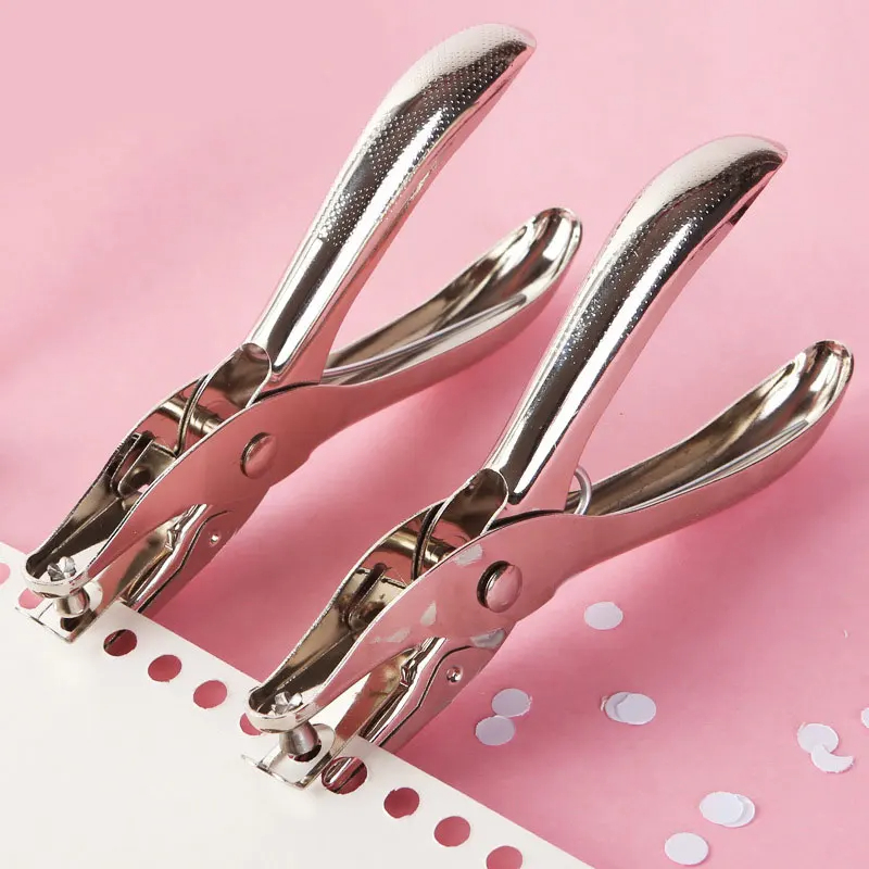 Metal 3/6mm Circular Hole Sing - Paper Punch 3 Hole recension och pris