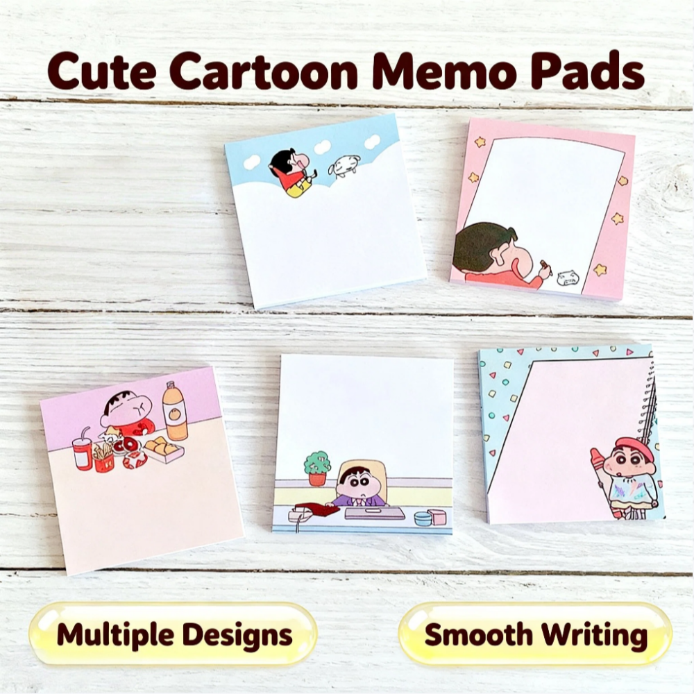 Crayon Shin-chan sticky notes. - Stationery Office recension och pris