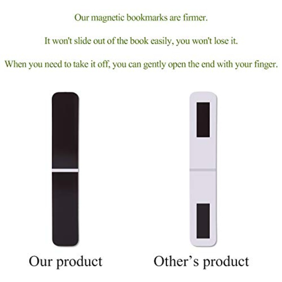 Latest Arrival10 Pieces Magnet - Bookmark Magnetic Clip recension och pris