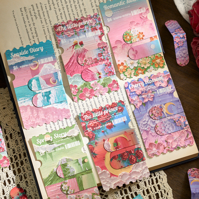 2 pcs Magnet Bookmarks Read de - Bookmark Magnetic Clip recension och pris