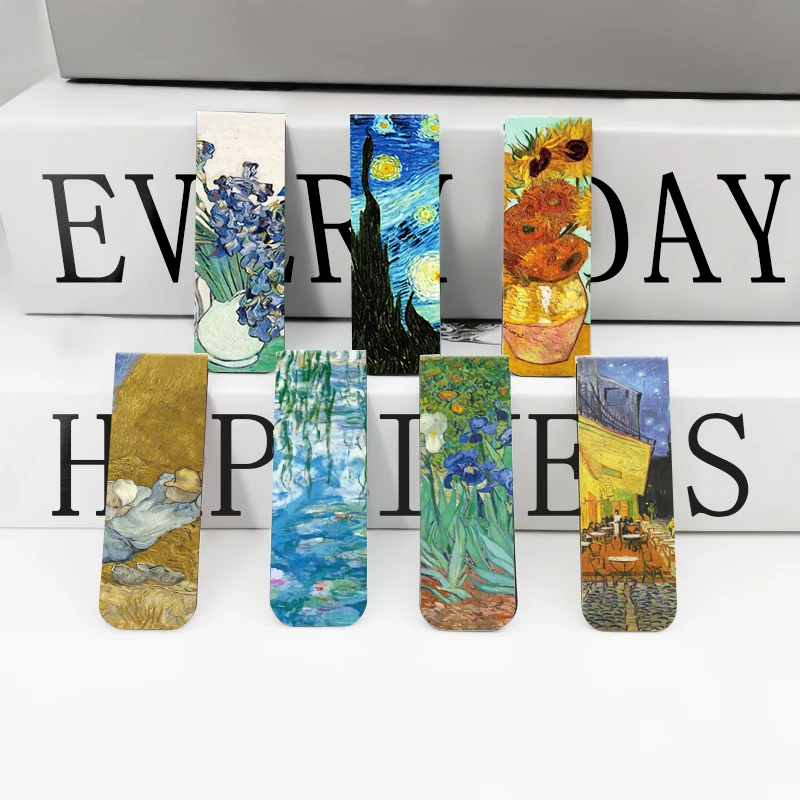 12pcs Artistic Magnetic Bookma - Bookmark Magnetic Clip recension och pris