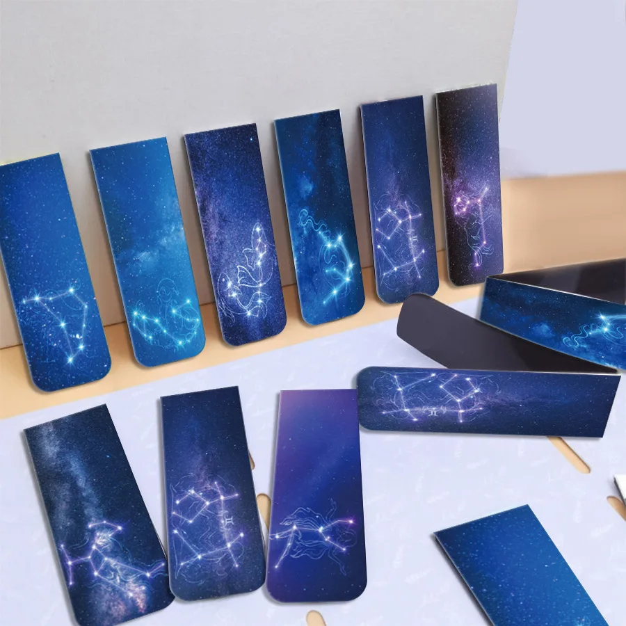 12 Pieces of Magnetic Bookmark - Bookmark Magnetic Clip recension och pris