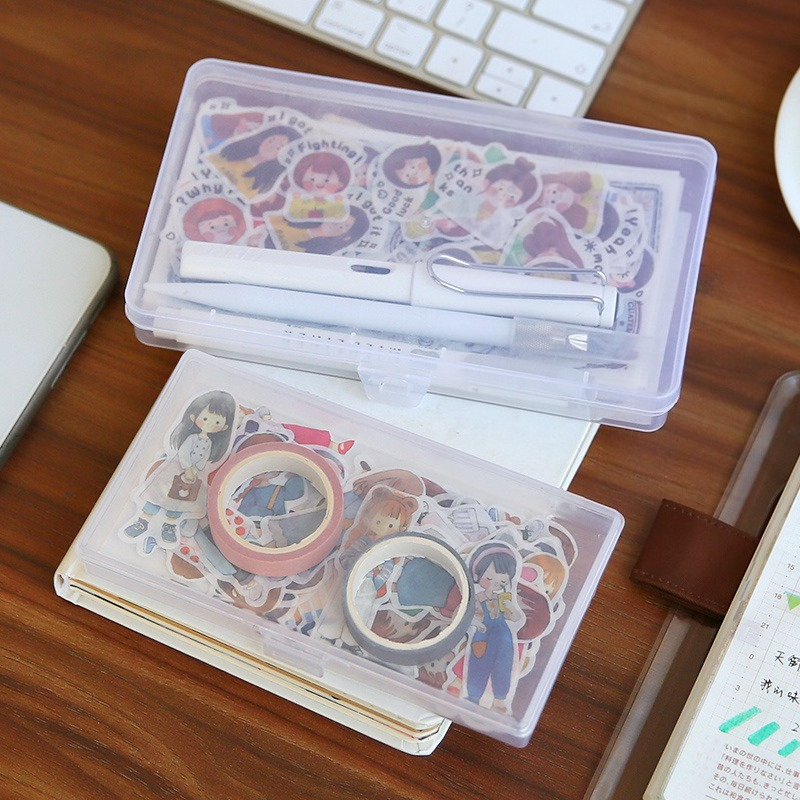 Clear Plastic Storage Box-Port - Ideal Stationery & Office Supply recension och pris