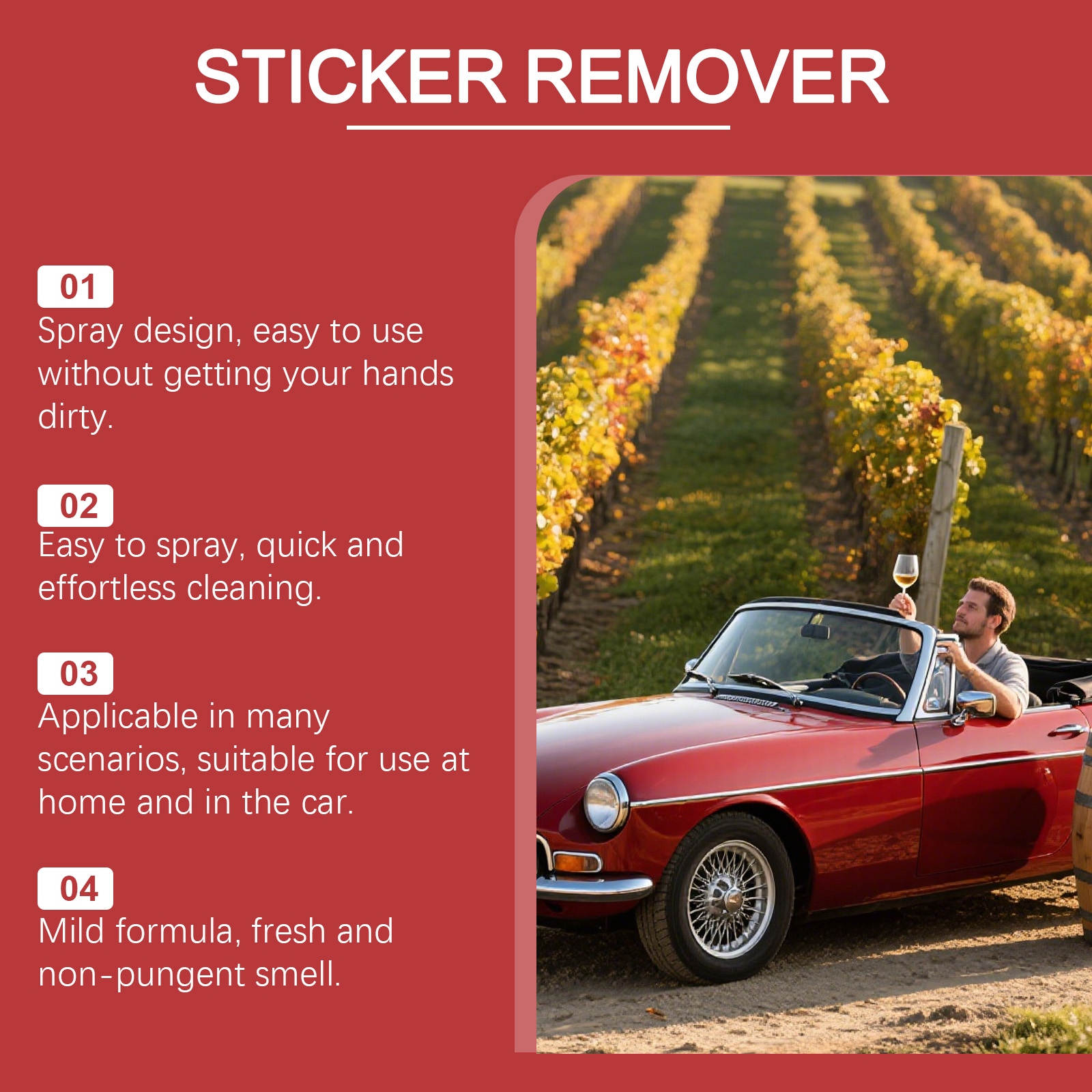 Car Surface Residue Removal Ki - Glue Stick Pack recension och pris
